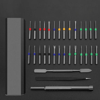 46-in-1 Compact Precision Screwdriver Set with Push Eject